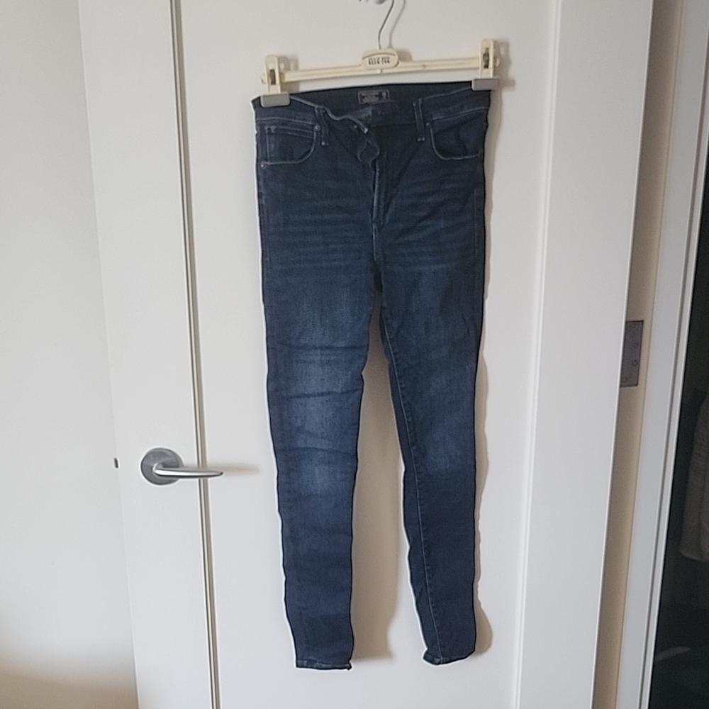 Abercrombie & Fitch Dark Blue Skinny Jeans